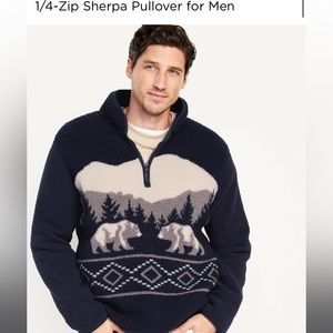 Mens Sherpa Sweater